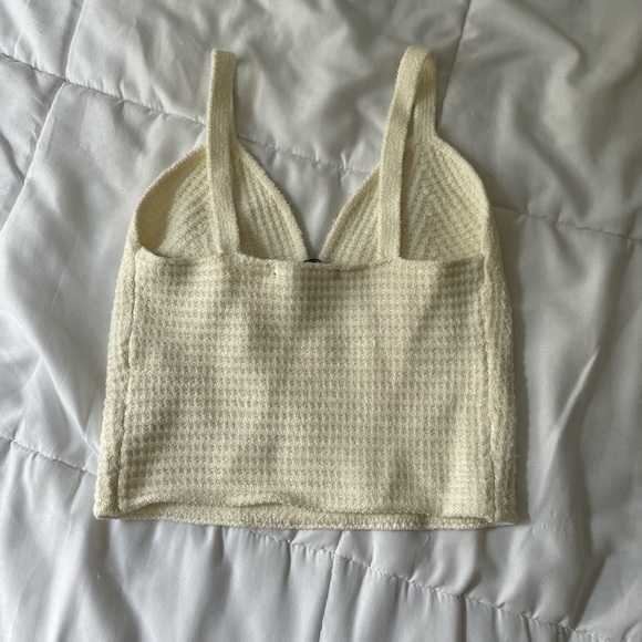 NWT Sweater-Knit Crop Top - Picture 7 of 8